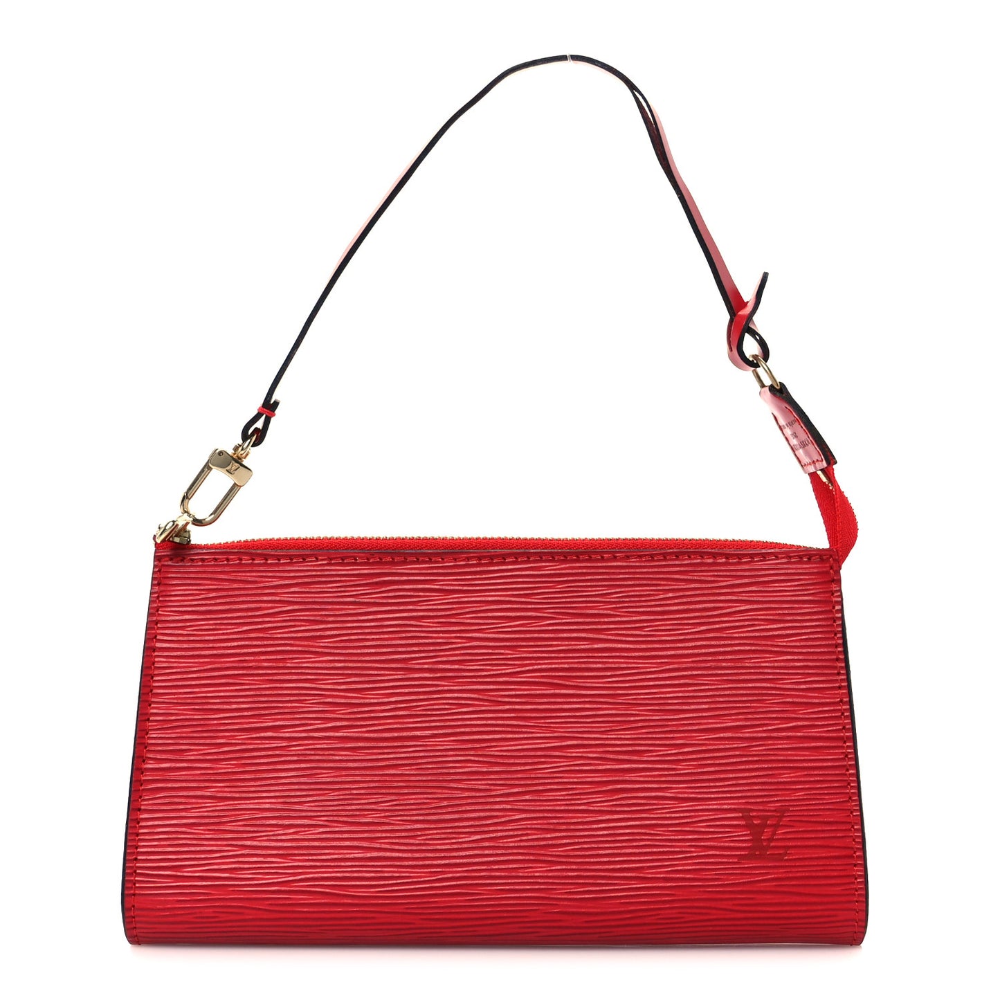 Epi Pochette Accessories 21 Castillan Red