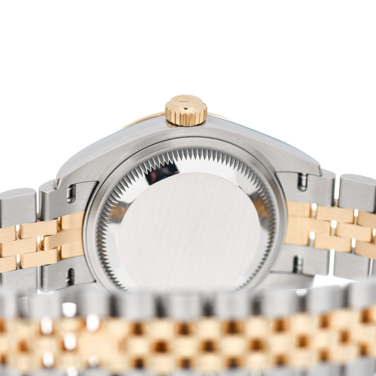 Stainless Steel 18K Yellow Gold 28mm Oyster Perpetual Datejust Watch Silver Roman 279173