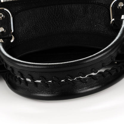 Balenciaga Chevre Silver Metallic Edge Hardware City Black 5 of 8