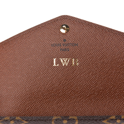 Louis Vuitton Monogram Sarah Wallet NM 6 of 8