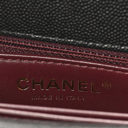 Chanel Caviar Quilted Mini Coco Handle Flap Black Black 7 of 10
