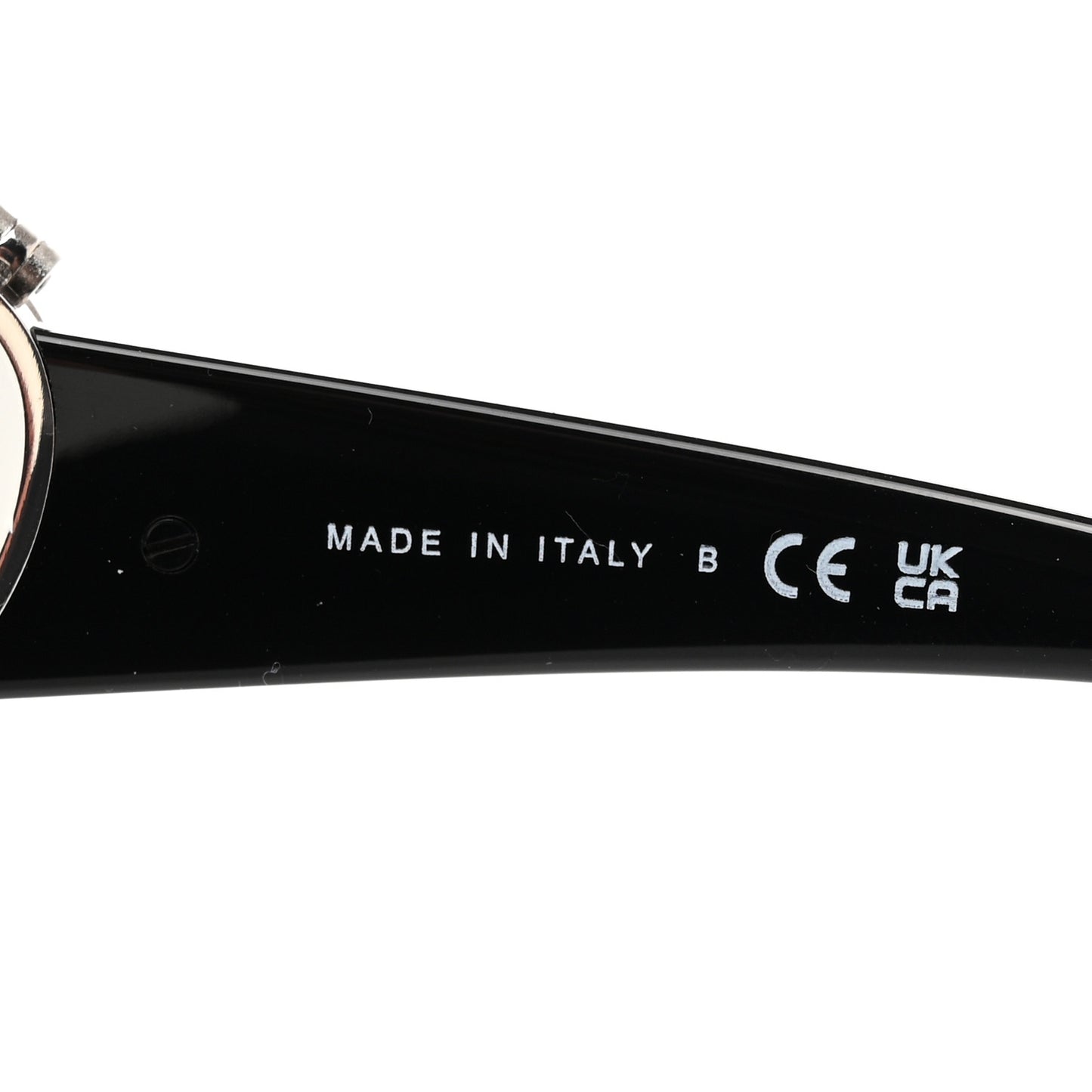 Acetate Enamel Heart Butterfly Sunglasses 5517 Black