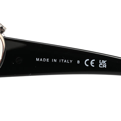 Chanel Acetate Enamel Heart Butterfly Sunglasses 5517 Black 5 of 8