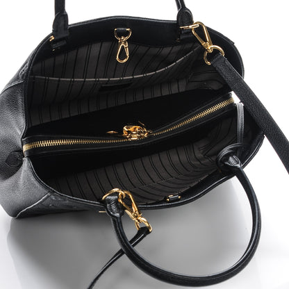 Louis Vuitton Empreinte Montaigne MM Black 5 of 7