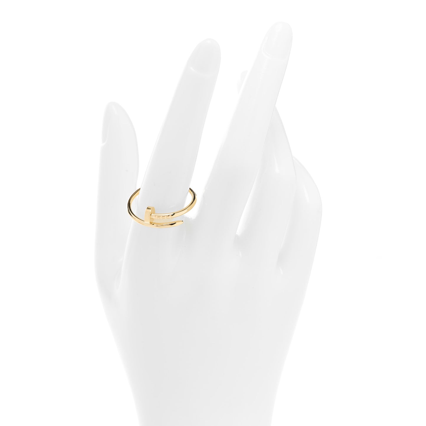 18K Yellow Gold Small Juste Un Clou Ring 61 9.5