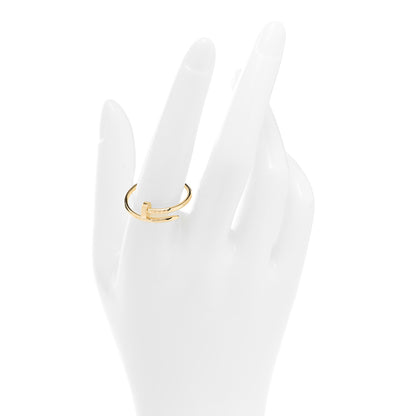 Cartier 18K Yellow Gold Small Juste Un Clou Ring 61 9.5 2 of 6
