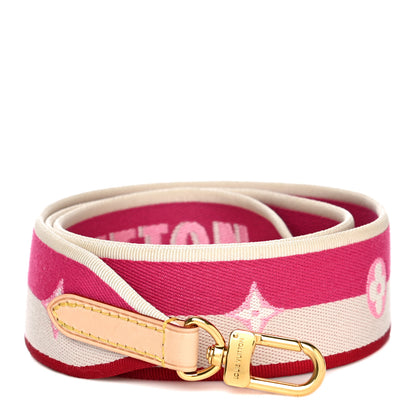 Louis Vuitton Jacquard Speedy Bandouliere 20 Shoulder Strap Fuchsia 1 of 6