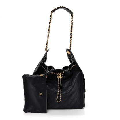 Chanel Caviar Quilted Medium Chanel 25 Handbag Dark Navy 3 of 14
