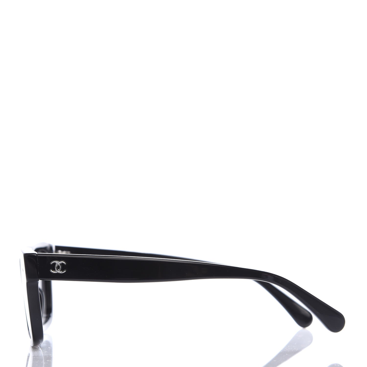 Chanel Acetate Polarized Square Sunglasses 5417 Black 3 of 9