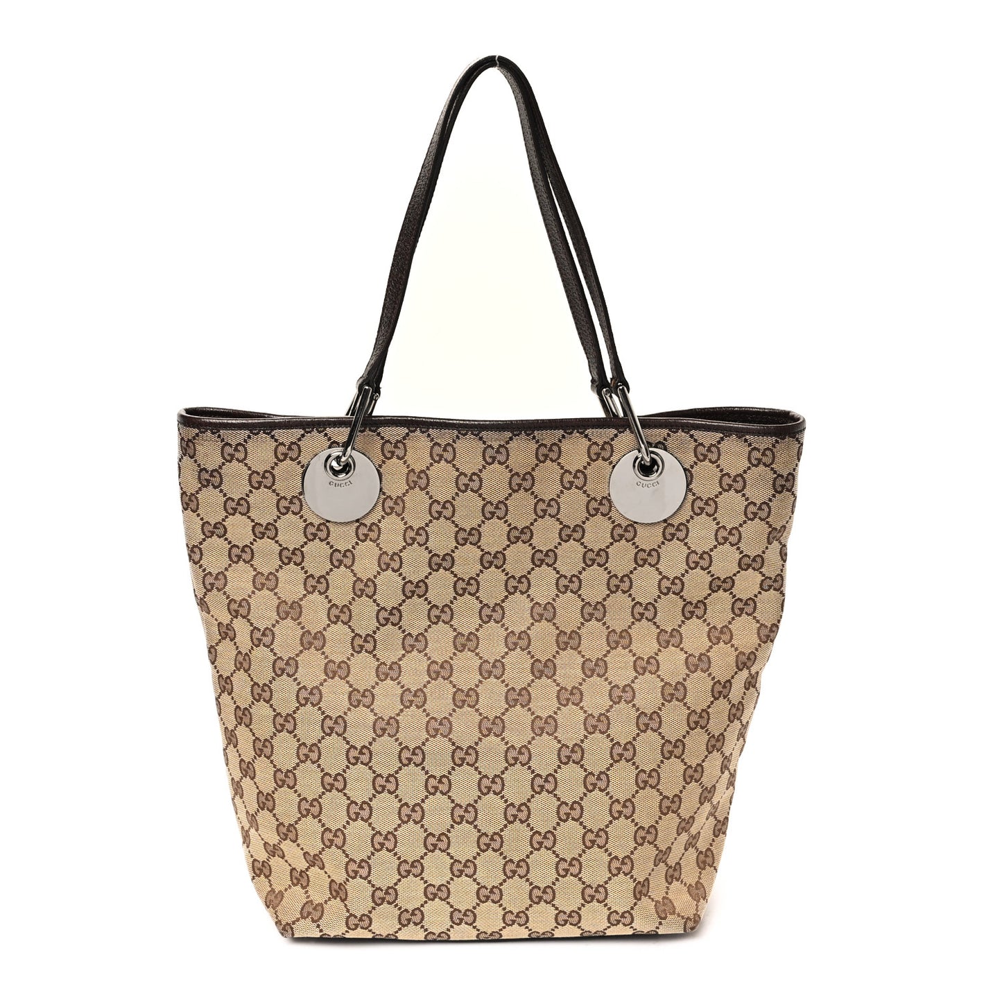 Monogram Large Eclipse Tote  Brown
