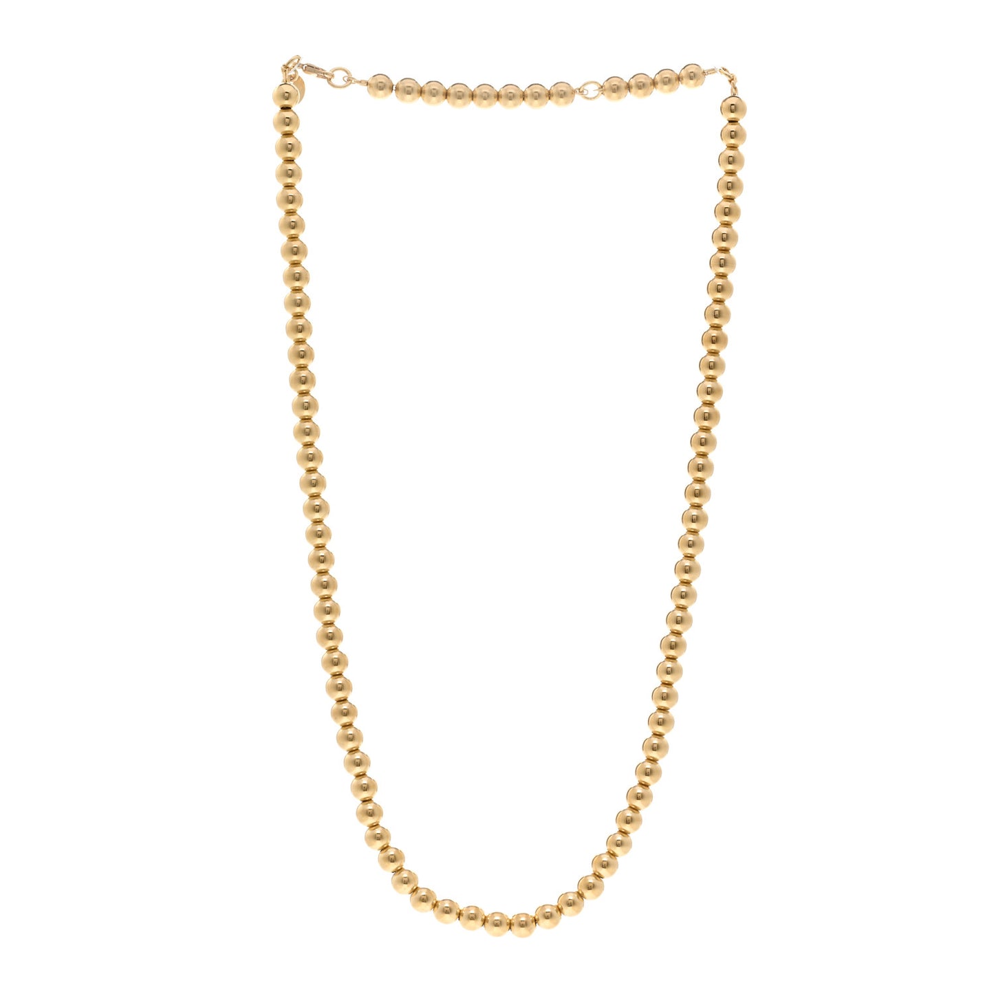 18K Yellow Gold 5.5mm HardWear Bead Necklace