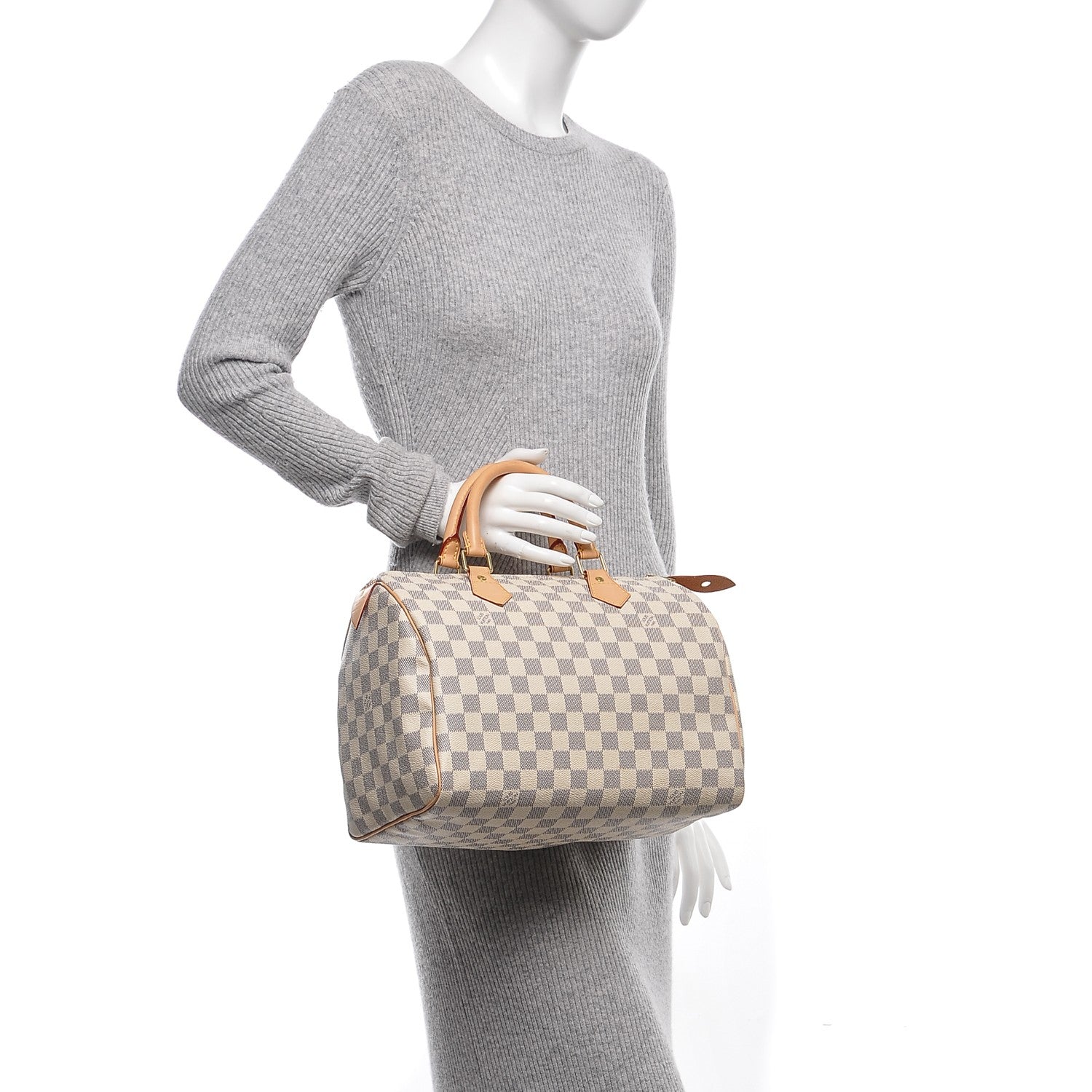 Louis Vuitton Damier Azur Speedy 30 2 of 6