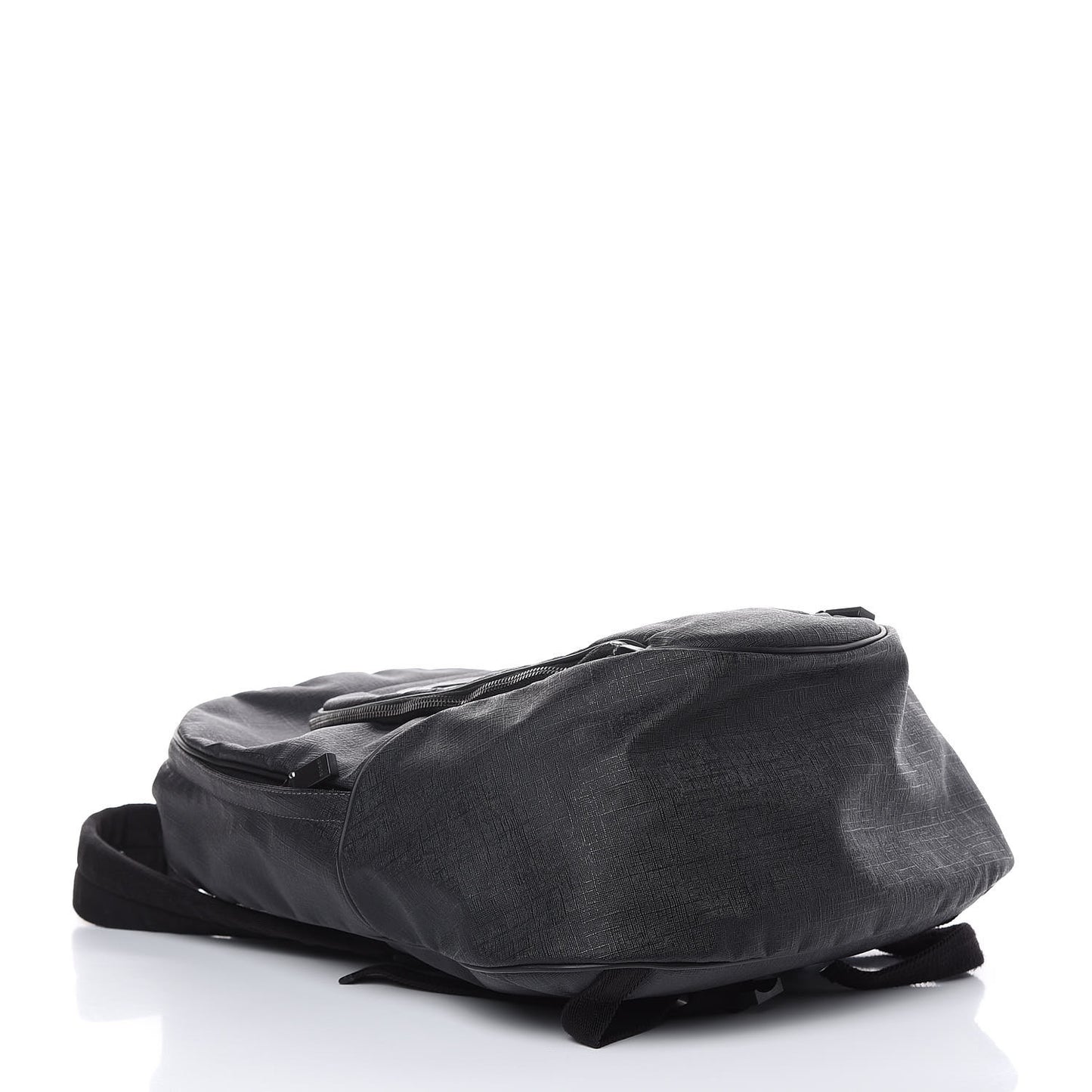 Coated Canvas Interlocking G Travel Backpack Black