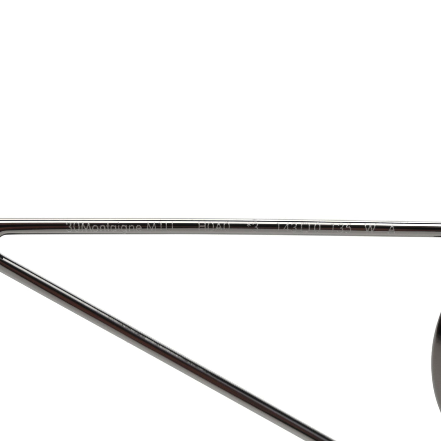 Metal 30 Montaigne M1U Sunglasses Shiny Gunmetal Smoke