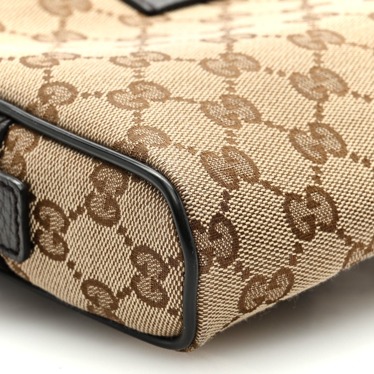 Monogram Belt Bag Dark Brown