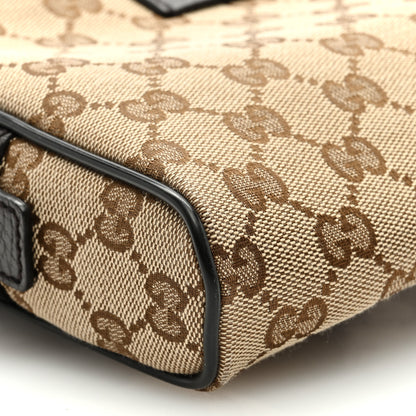 Gucci Monogram Belt Bag Dark Brown 7 of 8