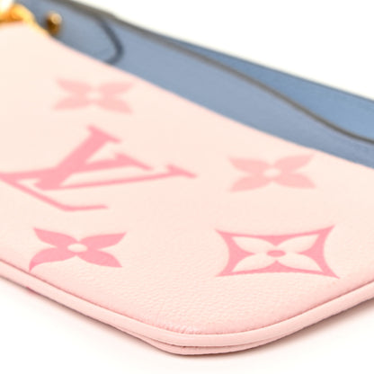 Louis Vuitton Empreinte Monogram Giant By The Pool Trio Pouch Rosebud Summer Blue Cream Saffron 8 of 8