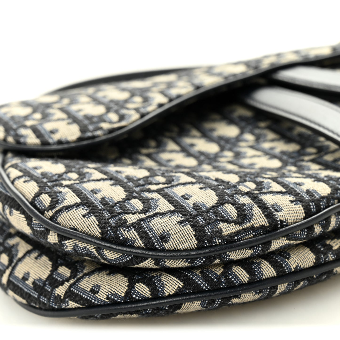 Oblique Saddle Bag Blue