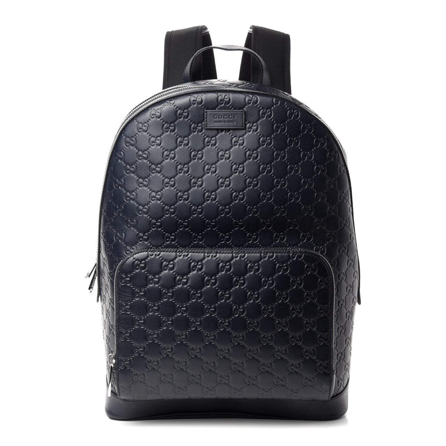 Guccissima Signature Day Backpack Blue