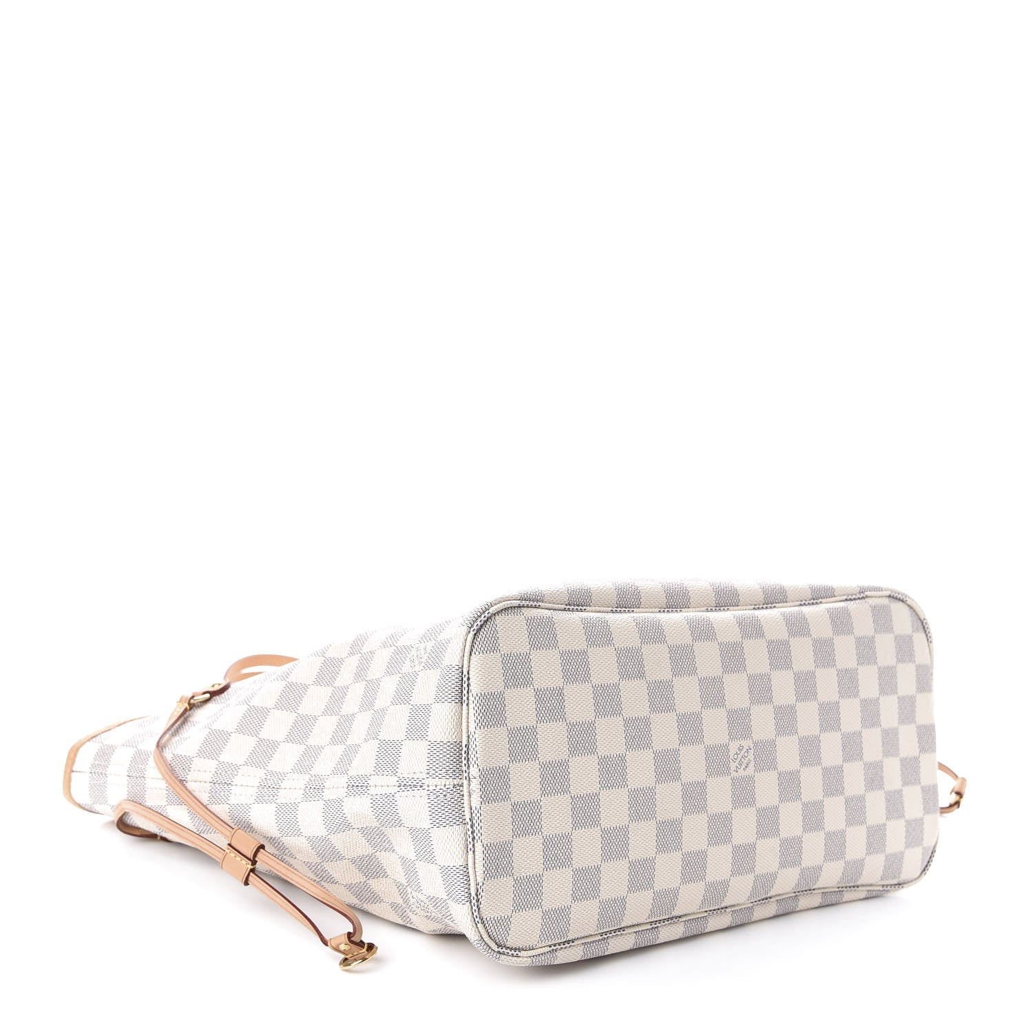 Louis Vuitton Damier Azur Neo Neverfull MM Rose Ballerine 4 of 13