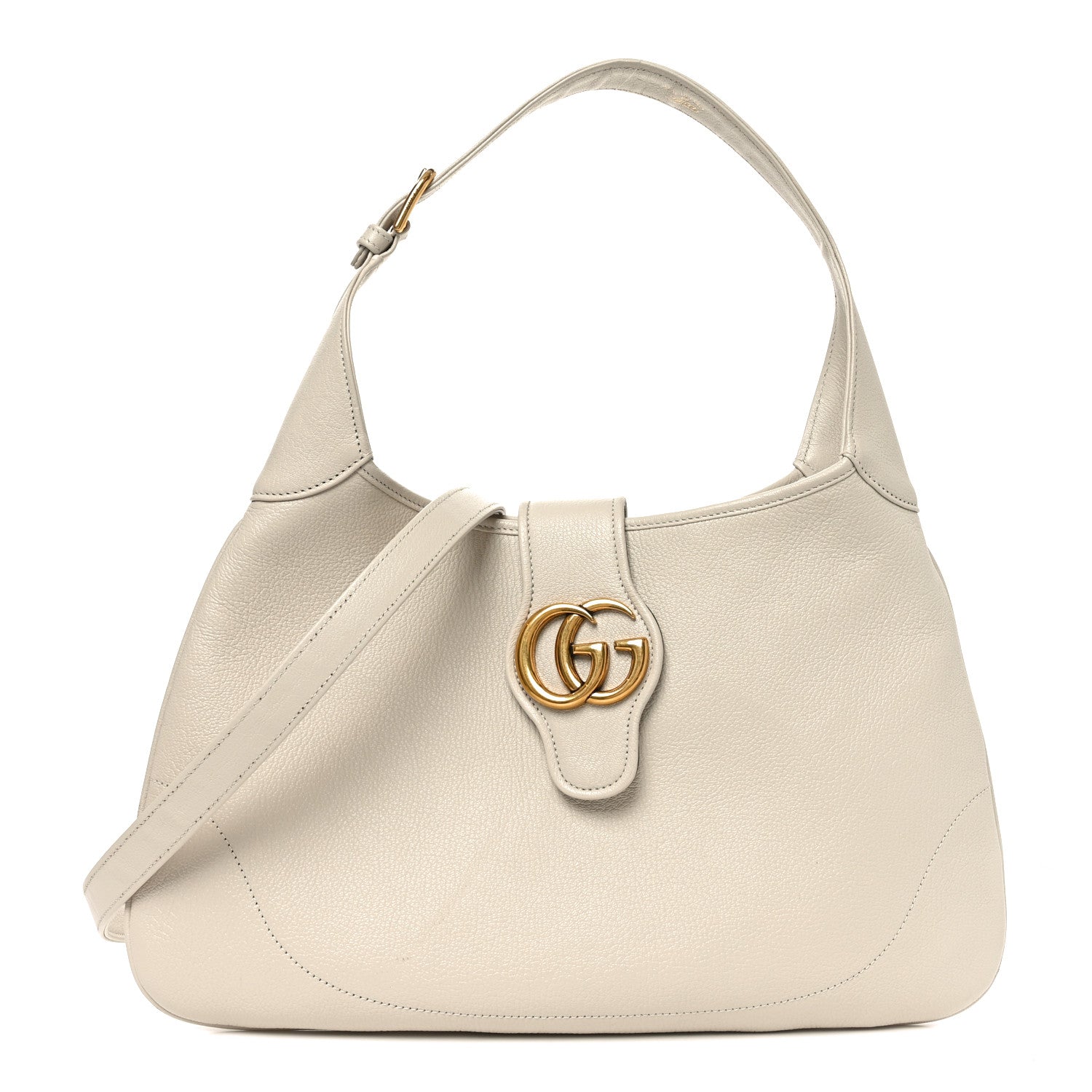 Gucci Goatskin Medium Aphrodite Shoulder Bag Mystic White 1 of 10