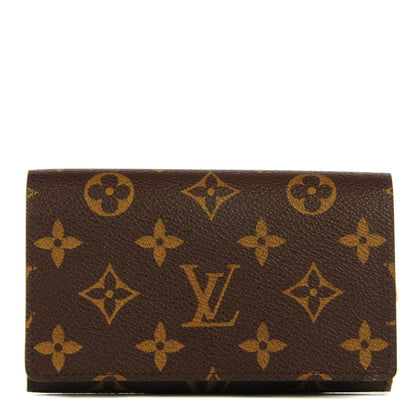 Louis Vuitton Monogram Porte-Monnaie Tresor Wallet 1 of 7