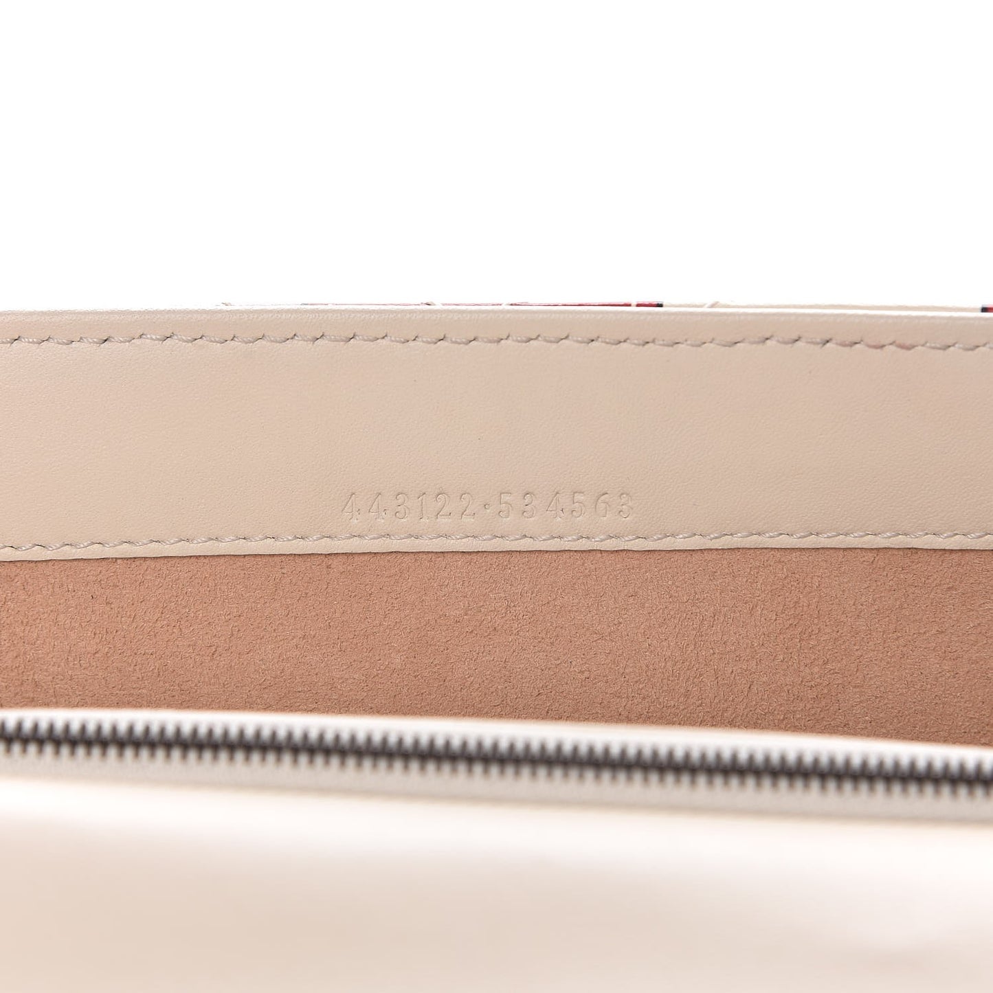 Calfskin Matelasse Trompe L'Oeil Print Mini GG Marmont Chain Wallet White