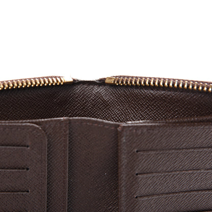 Louis Vuitton Damier Ebene Zippy Compact Wallet 8 of 9