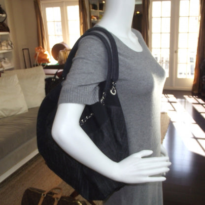 Chanel Denim Cabas Tote 2 of 9
