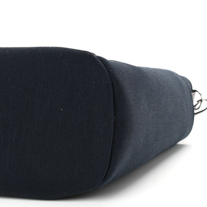 Hermes Toile Sac De Pansage Groom Bleu Navy Feu 13 of 13