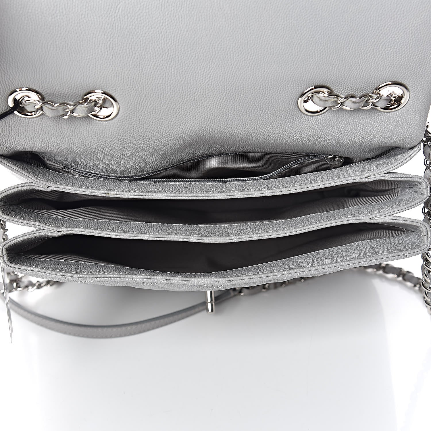 Chanel Caviar Quilted Large Urban Companion Flap Grey 5 of 14