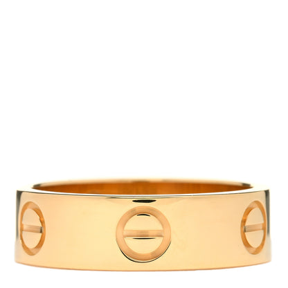 Cartier 18K Yellow Gold 5.5mm LOVE Ring 52 6 2 of 3