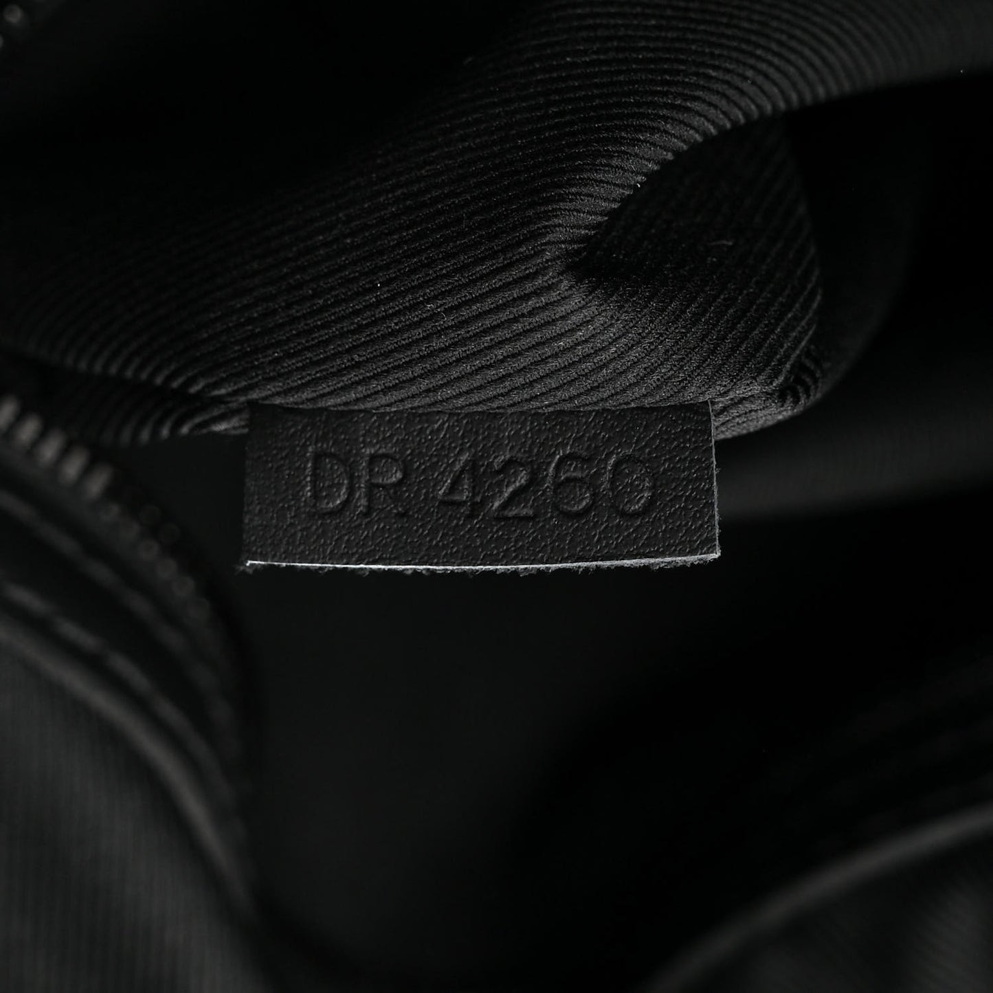 Calfskin Damier Distorted Keepall Bandouliere 40 Black