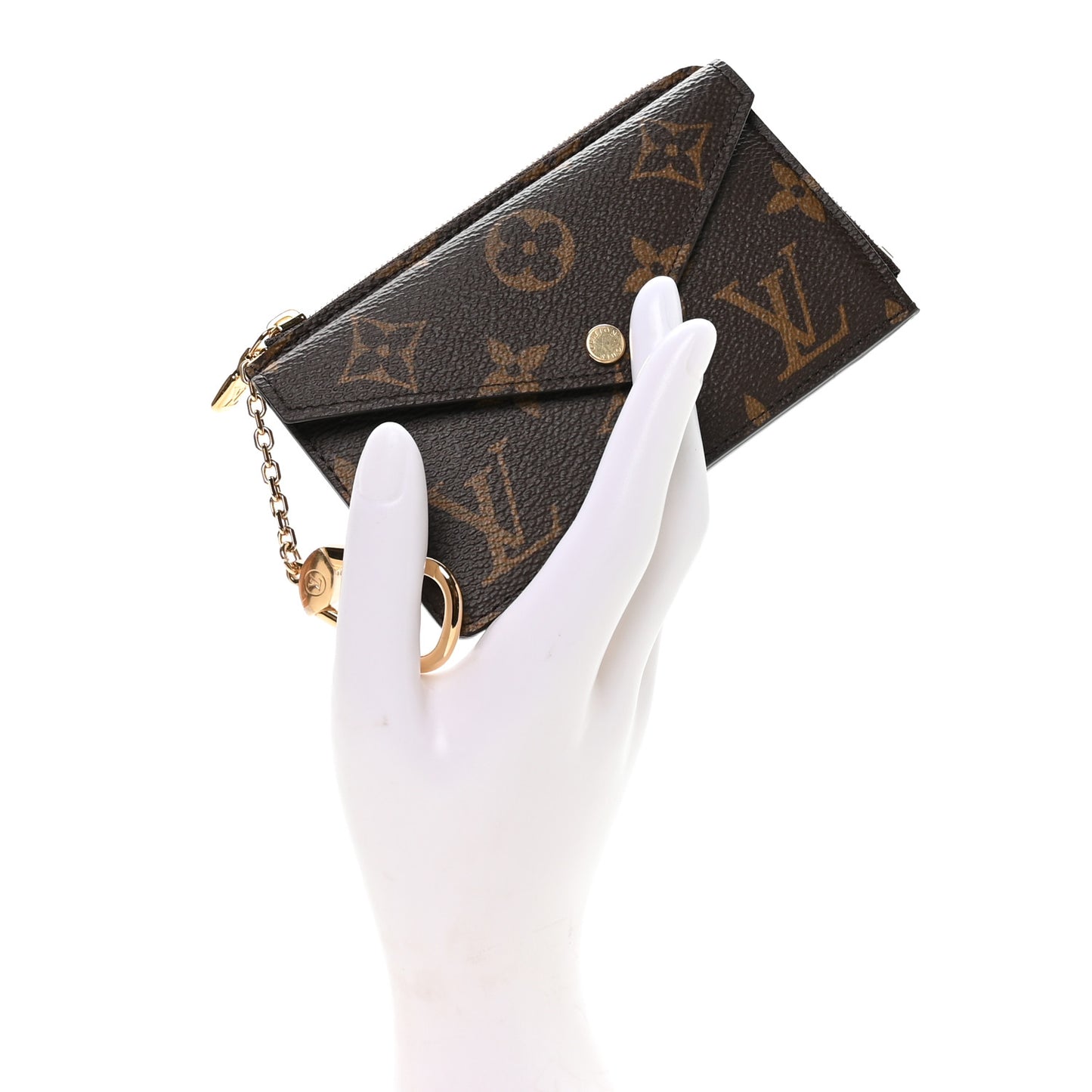 Monogram Recto Verso Card Holder Black