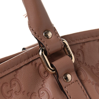 Gucci Guccissima Vitello Tender Large Joy Tote Winter Rose 8 of 10