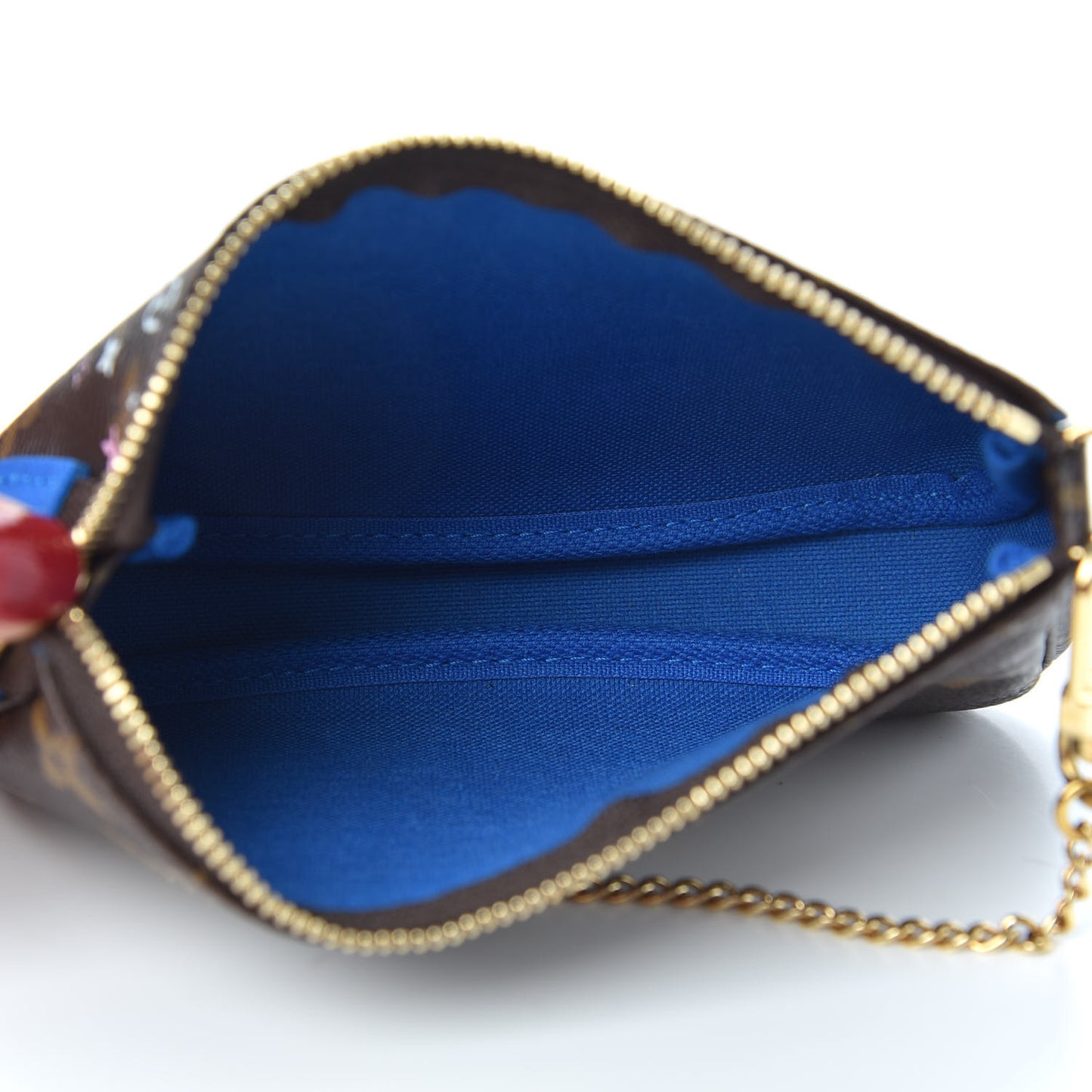 Monogram 2019 Christmas Animation Mini Venice Pochette Accessories Blue
