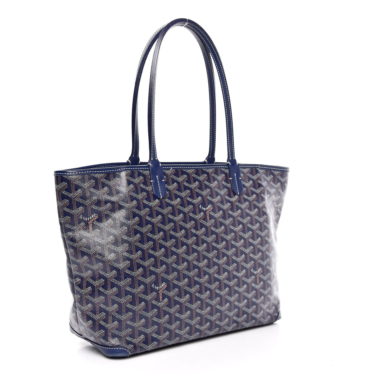 Goyard Goyardine Artois PM Navy 3 of 12