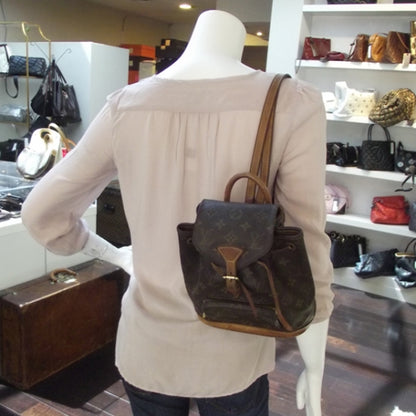 Louis Vuitton Monogram Mini Montsouris Backpack 2 of 9
