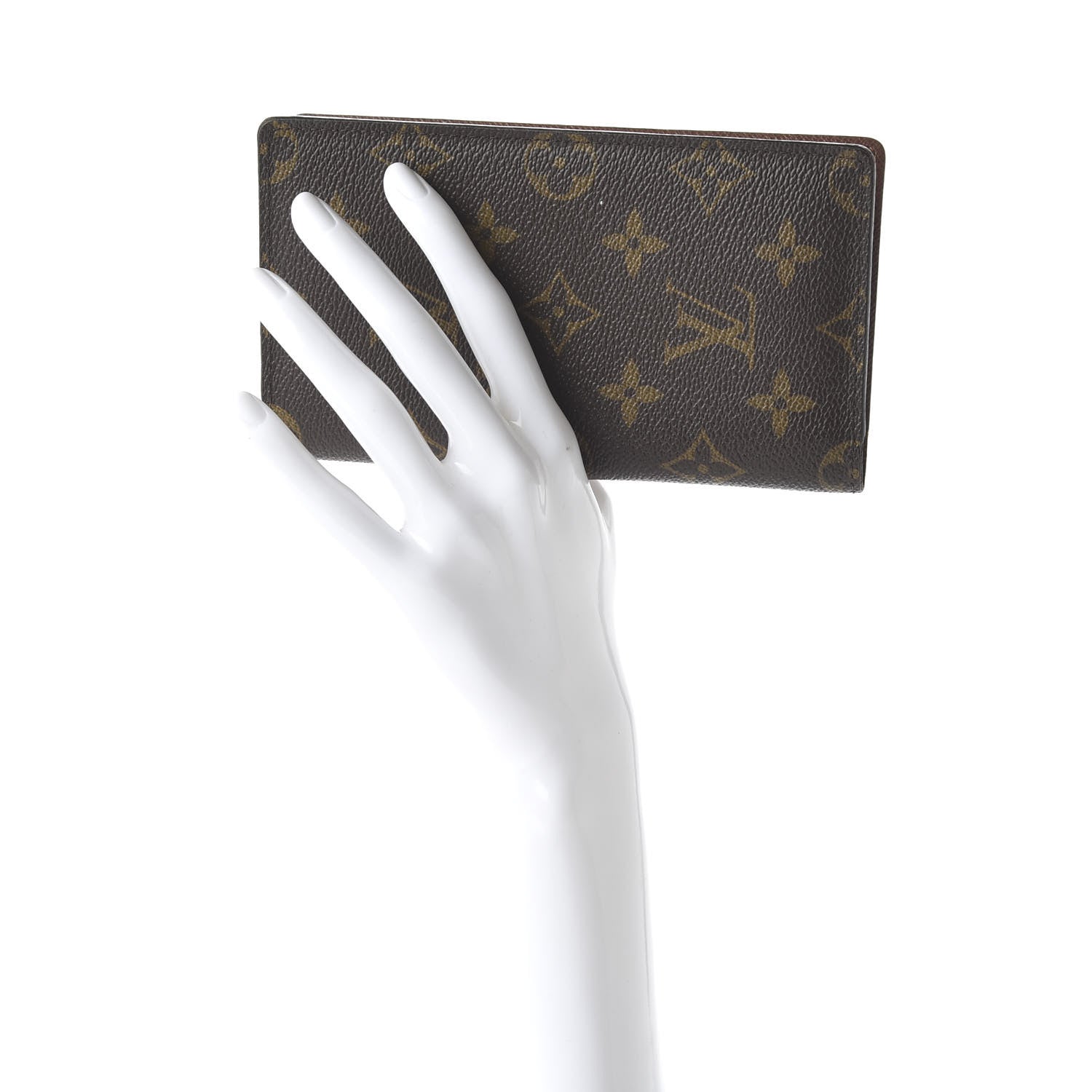 Louis Vuitton Monogram Checkbook Holder Case Wallet 2 of 11