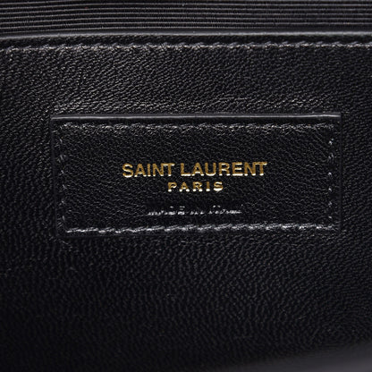 Saint Laurent Calfskin Medium Monogram Kate Satchel Black Multicolor 7 of 7