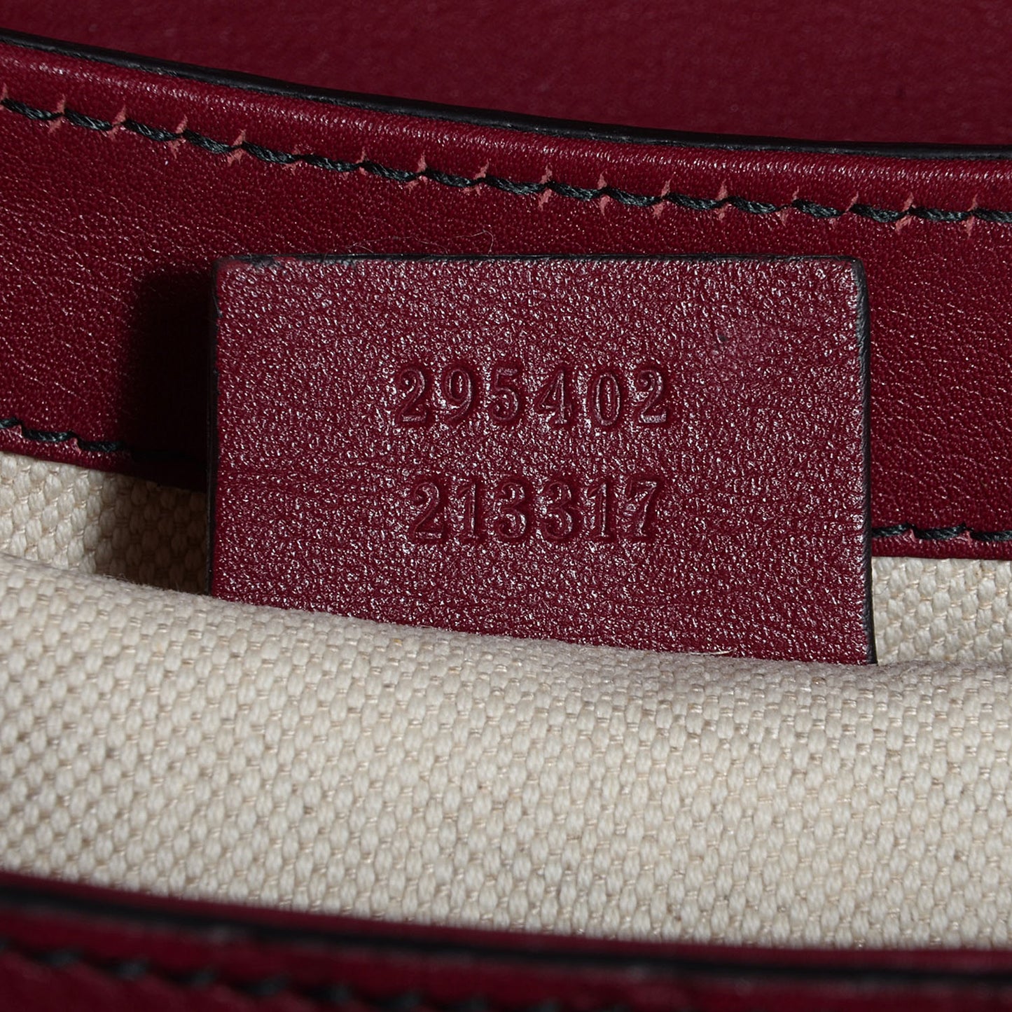 Soft Guccissima Medium Emily Chain Shoulder Bag Classic Ruby