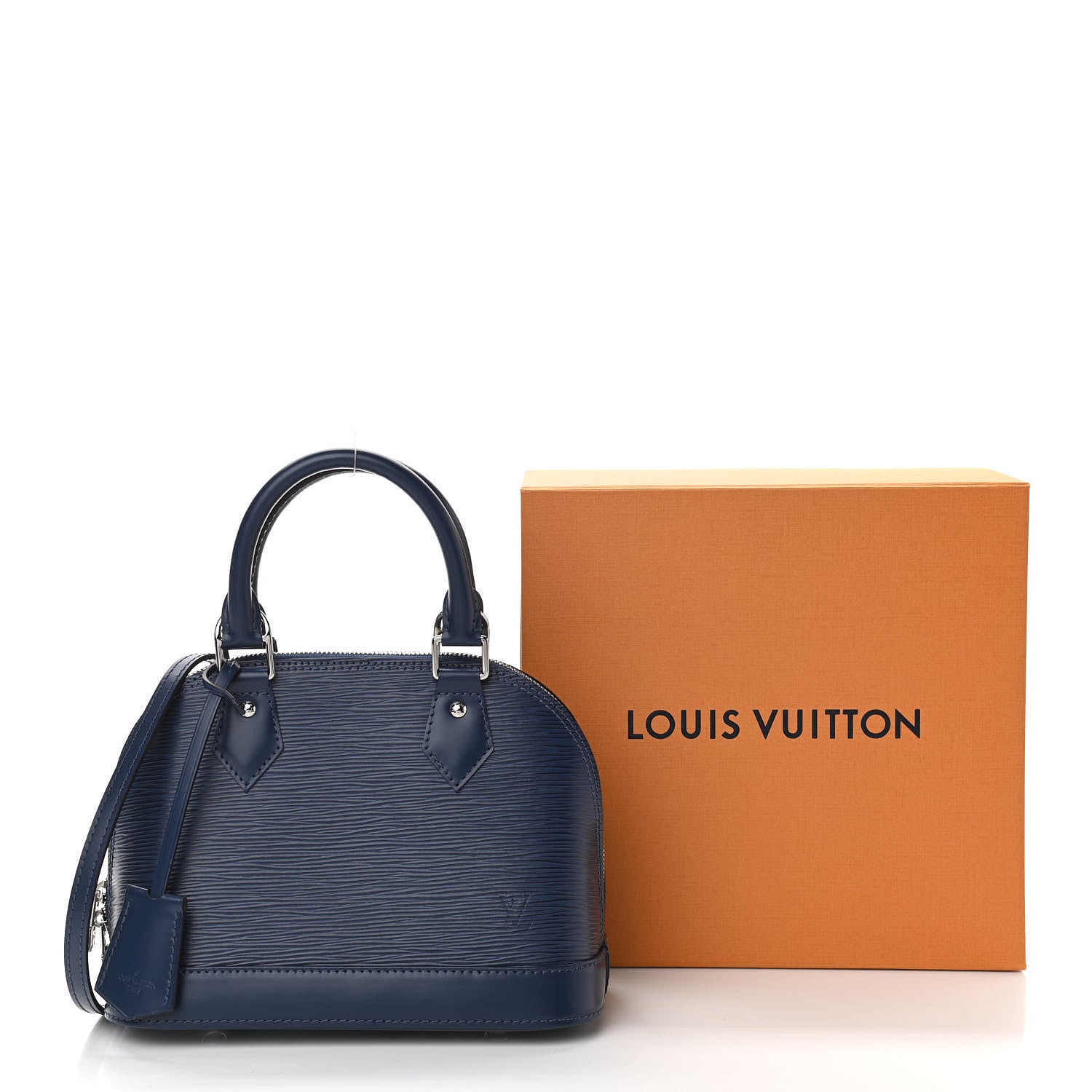 Louis Vuitton Epi Alma BB Indigo 10 of 10