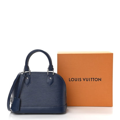 Louis Vuitton Epi Alma BB Indigo 10 of 10