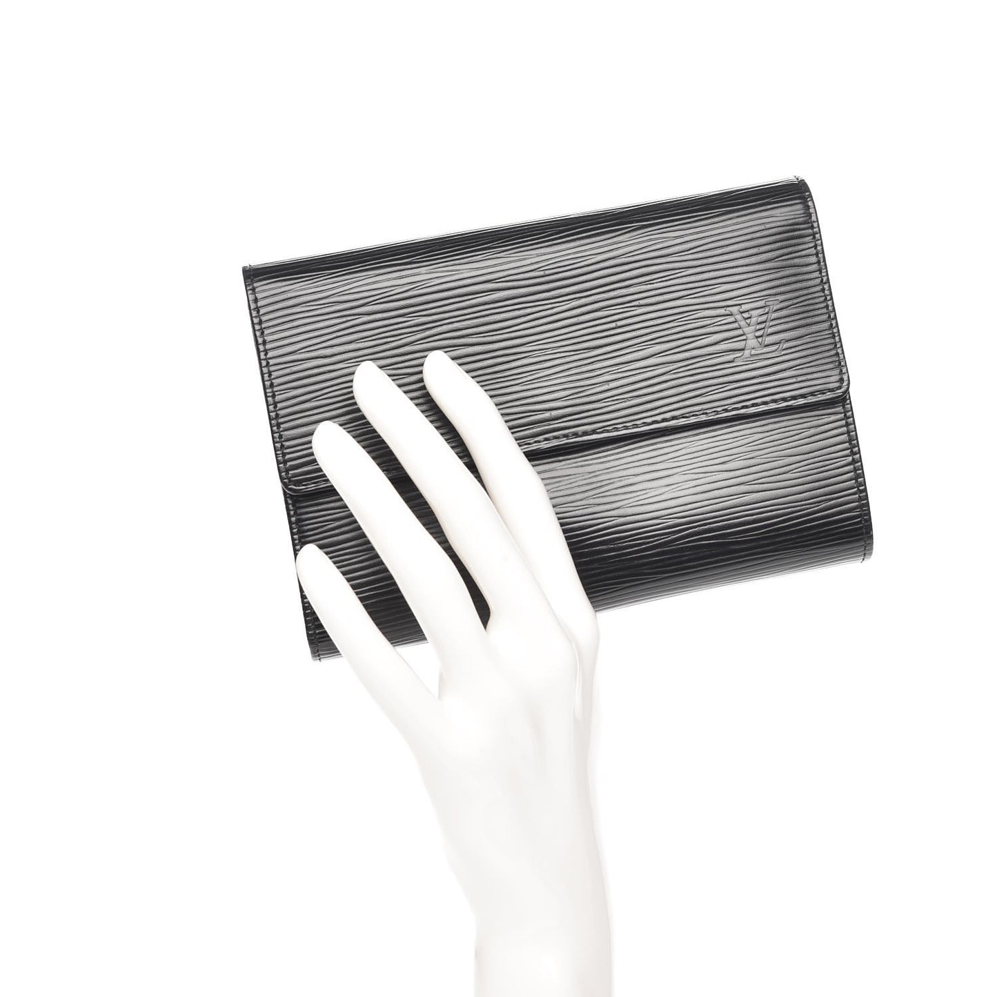Epi Porte Tresor Etui Papiers Wallet Black