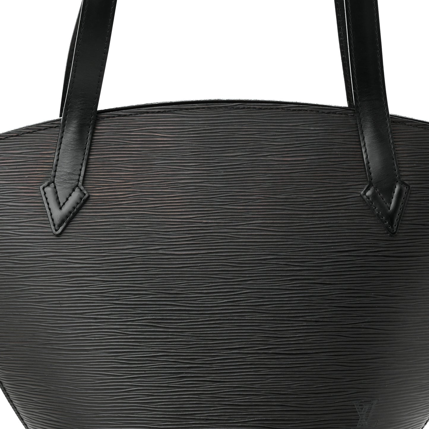 Epi Saint Jacques PM Long Straps Black
