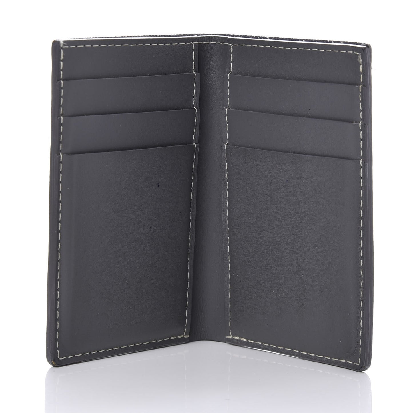 Goyardine Saint Pierre Card Holder Grey