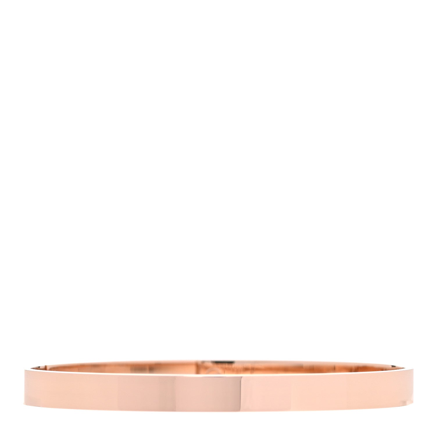 Hermes 18K Rose Gold Diamond PM Kelly Bracelet ST 3 of 5