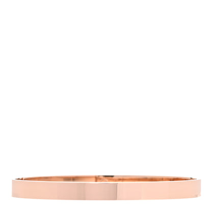 Hermes 18K Rose Gold Diamond PM Kelly Bracelet ST 3 of 5