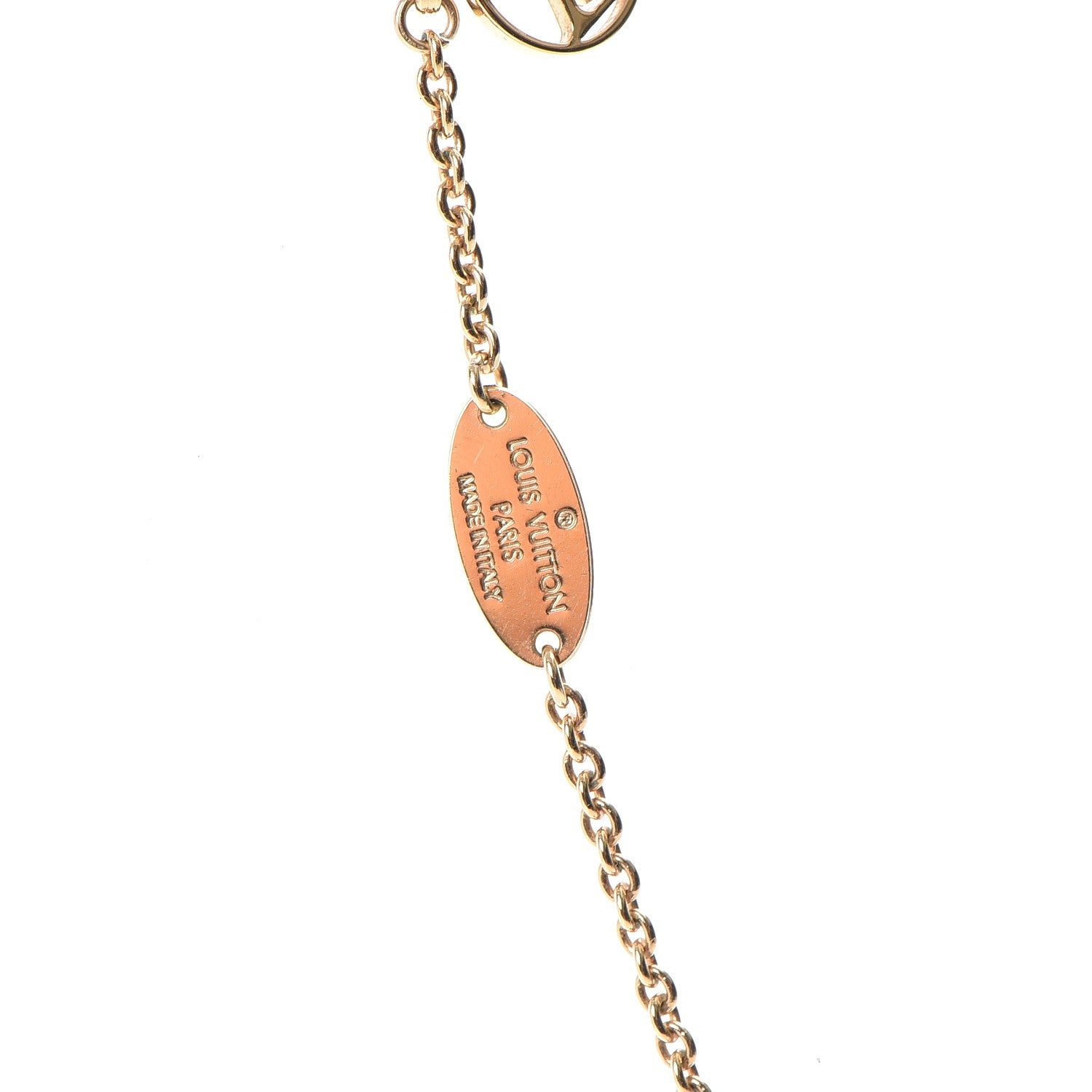 Louis Vuitton Flower Full Necklace Gold 5 of 9
