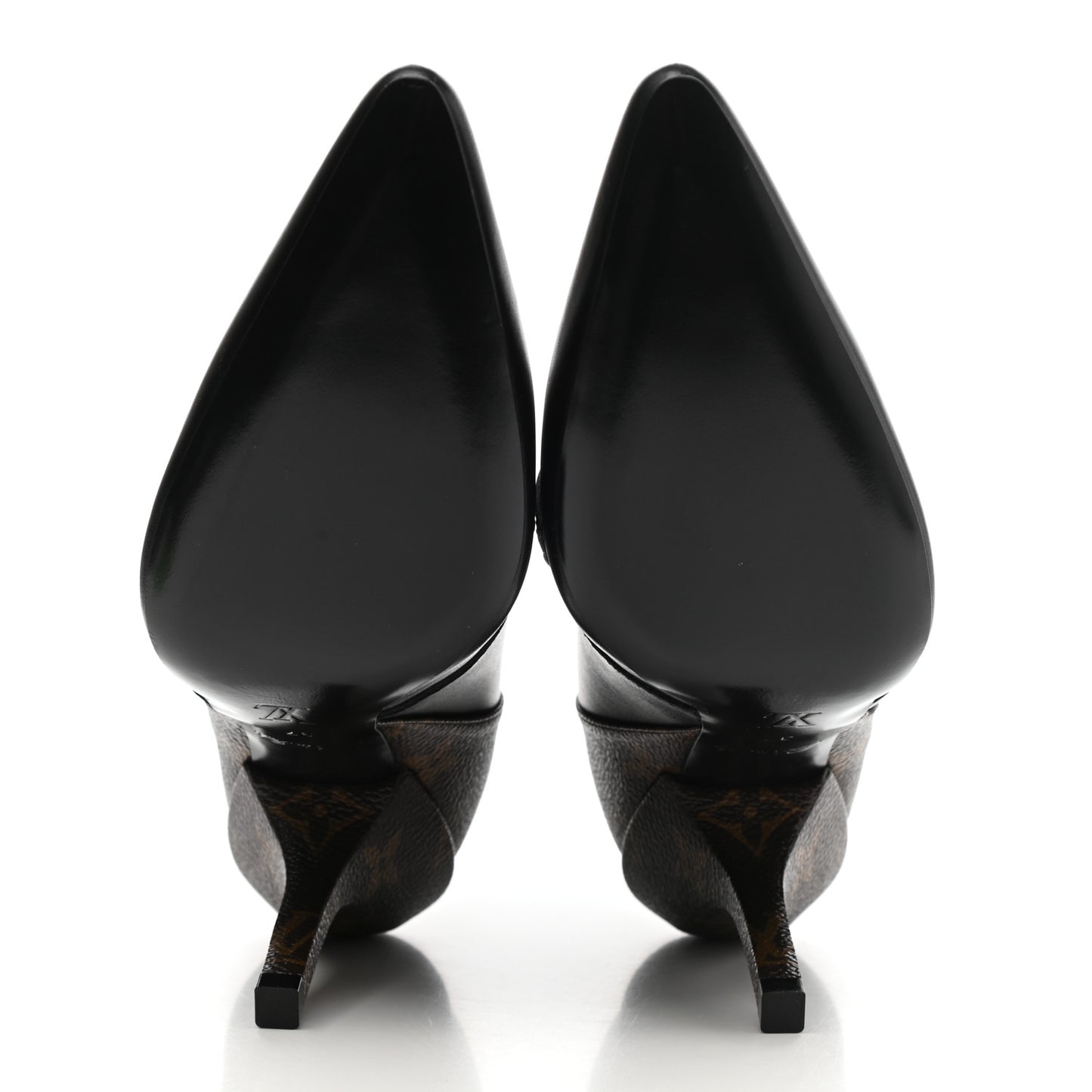 Calfskin Monogram Janet Ankle Boots 37 Black